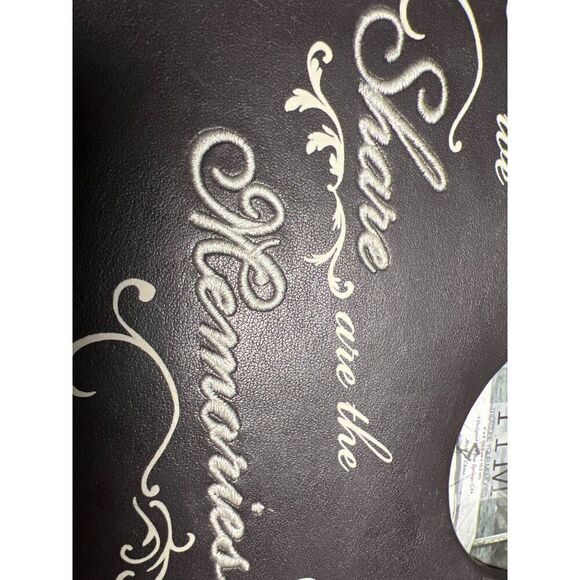 TYM Memories Brown Faux Leather With Cream Stitching Memories Photo Album - Picture 3 of 10